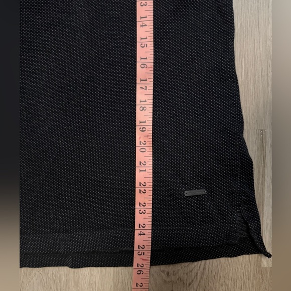 Rodd & Gunn Sports Fit Black Dotted Collared Short Sleeve Polo Shirt - Picture 5 of 8